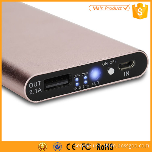 Original factory guangdong power bank 6000mah for xiaomi